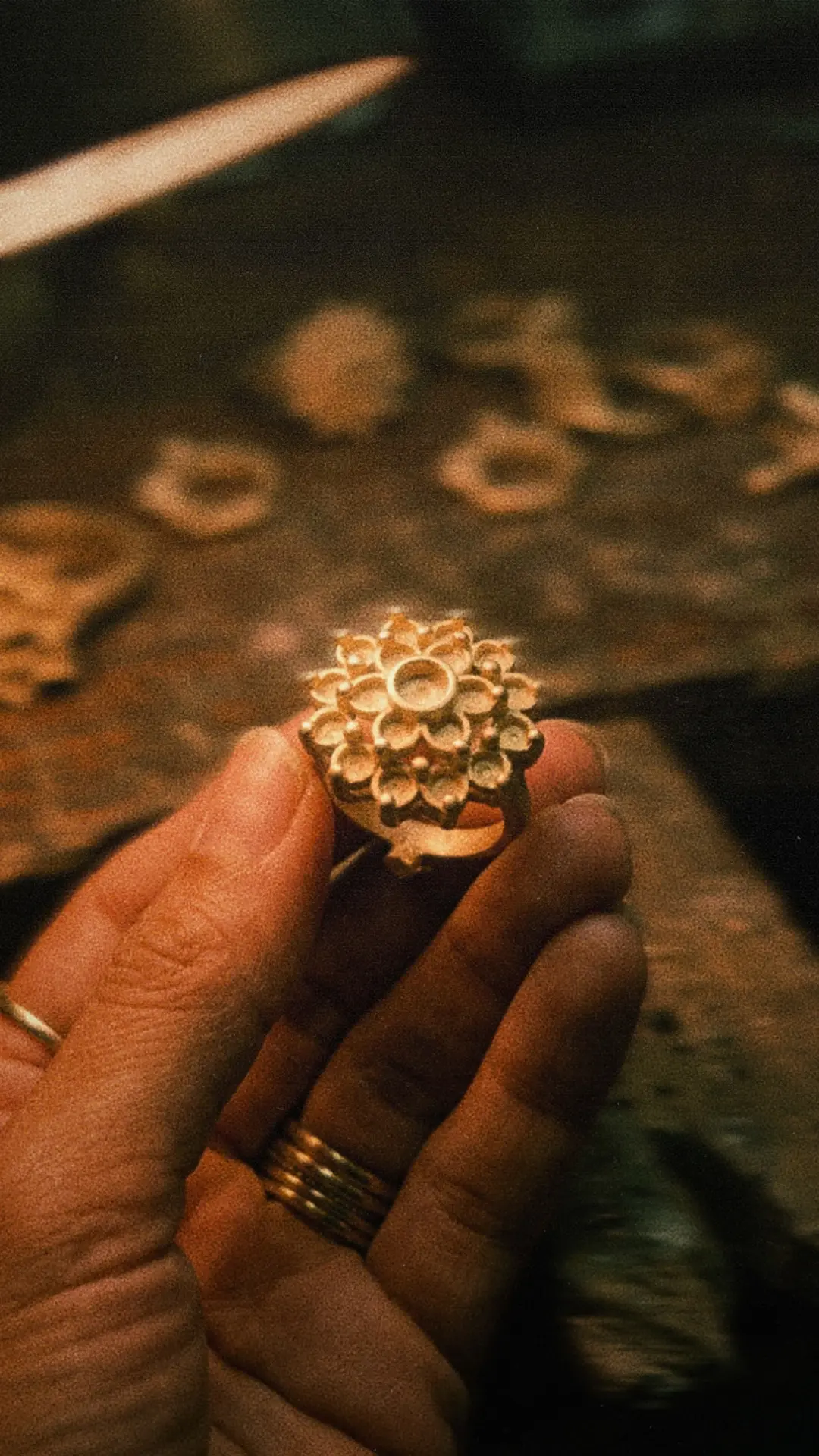 Collier fine jewelry campaign photograph