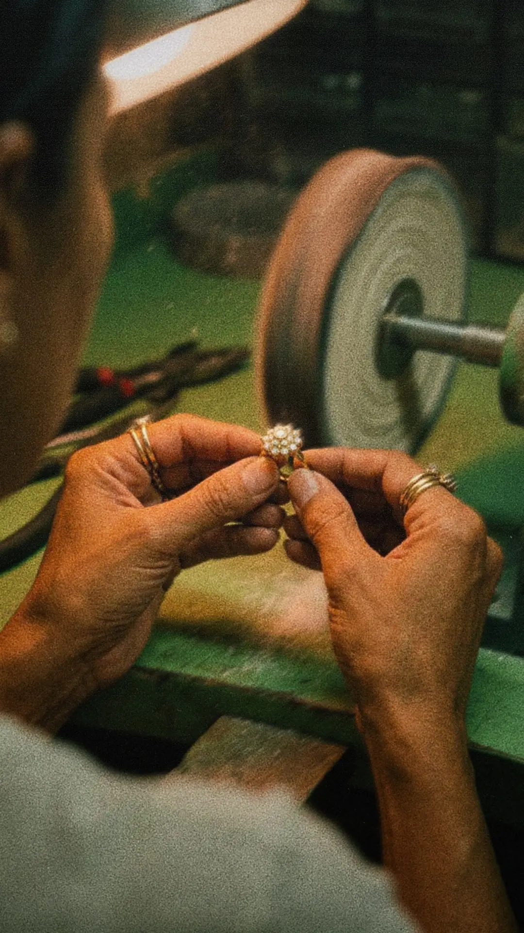 Collier fine jewelry campaign photograph