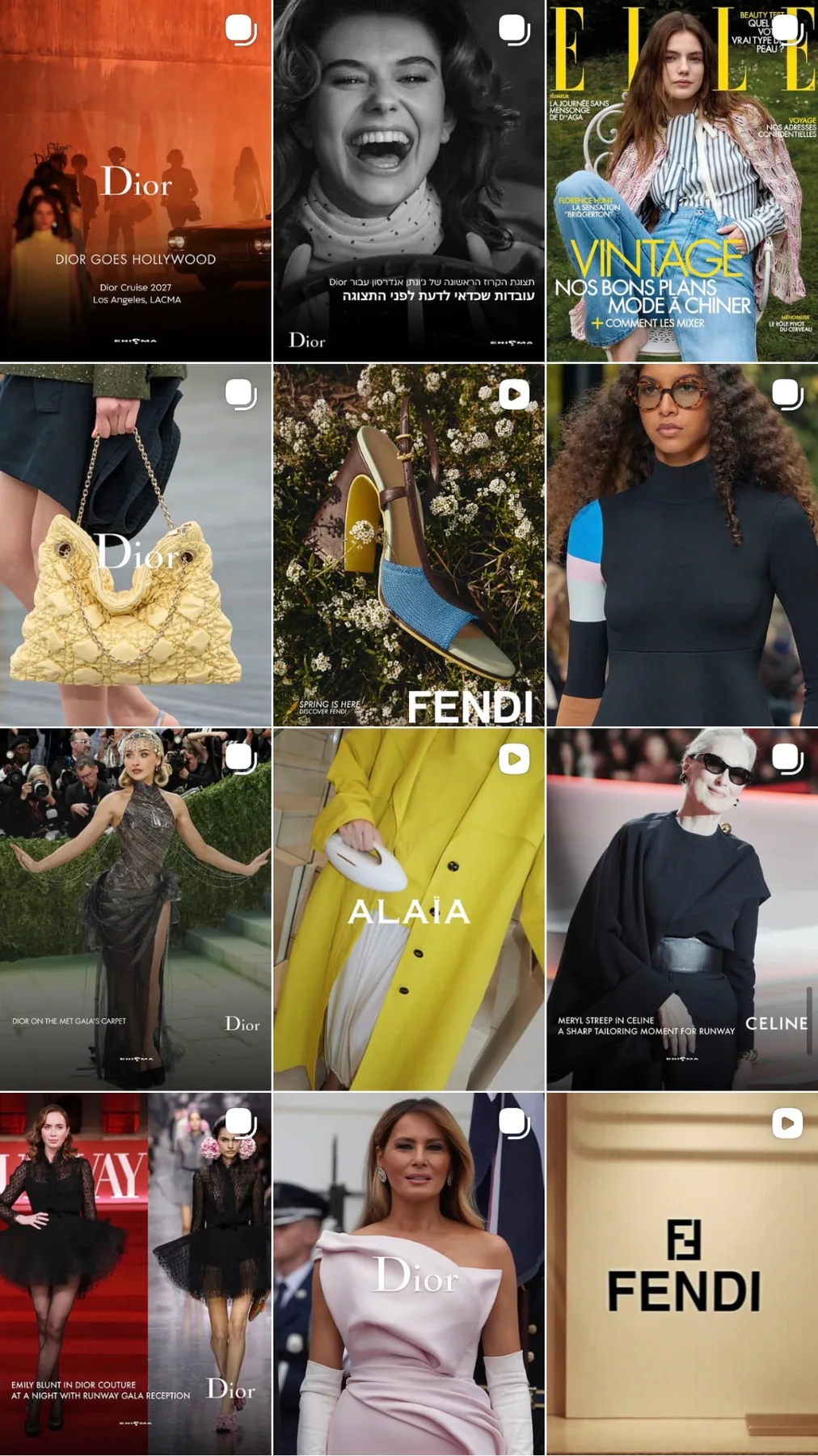 Enigma Instagram feed grid 5