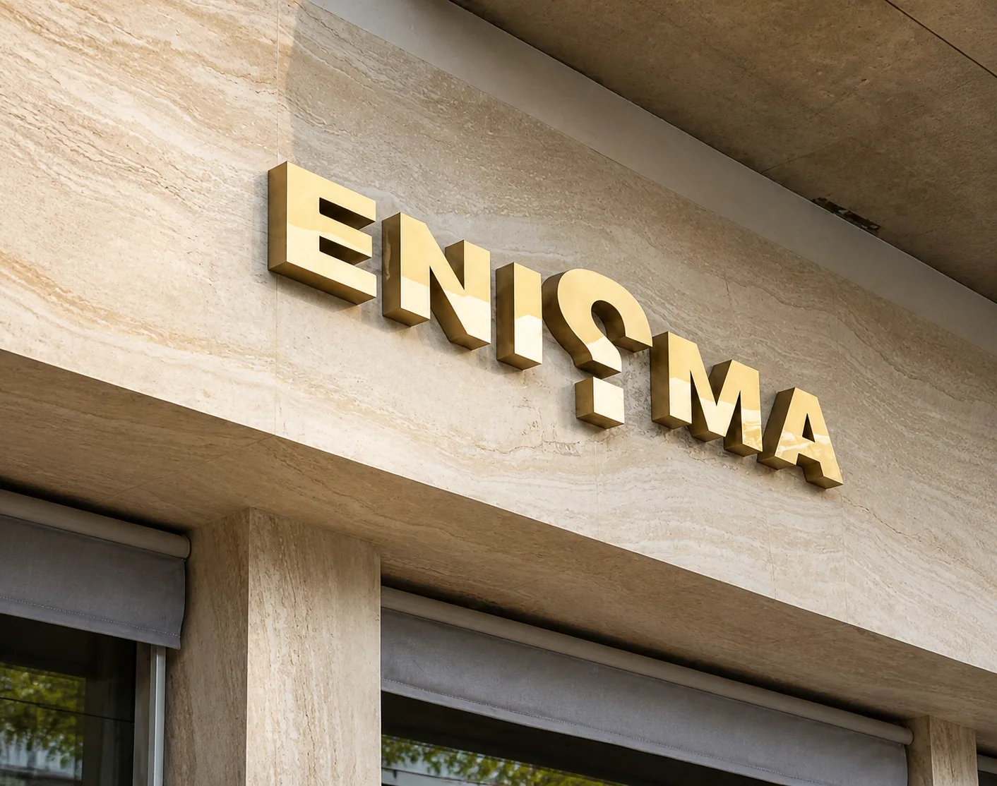 Enigma Tel Aviv · storefront signage