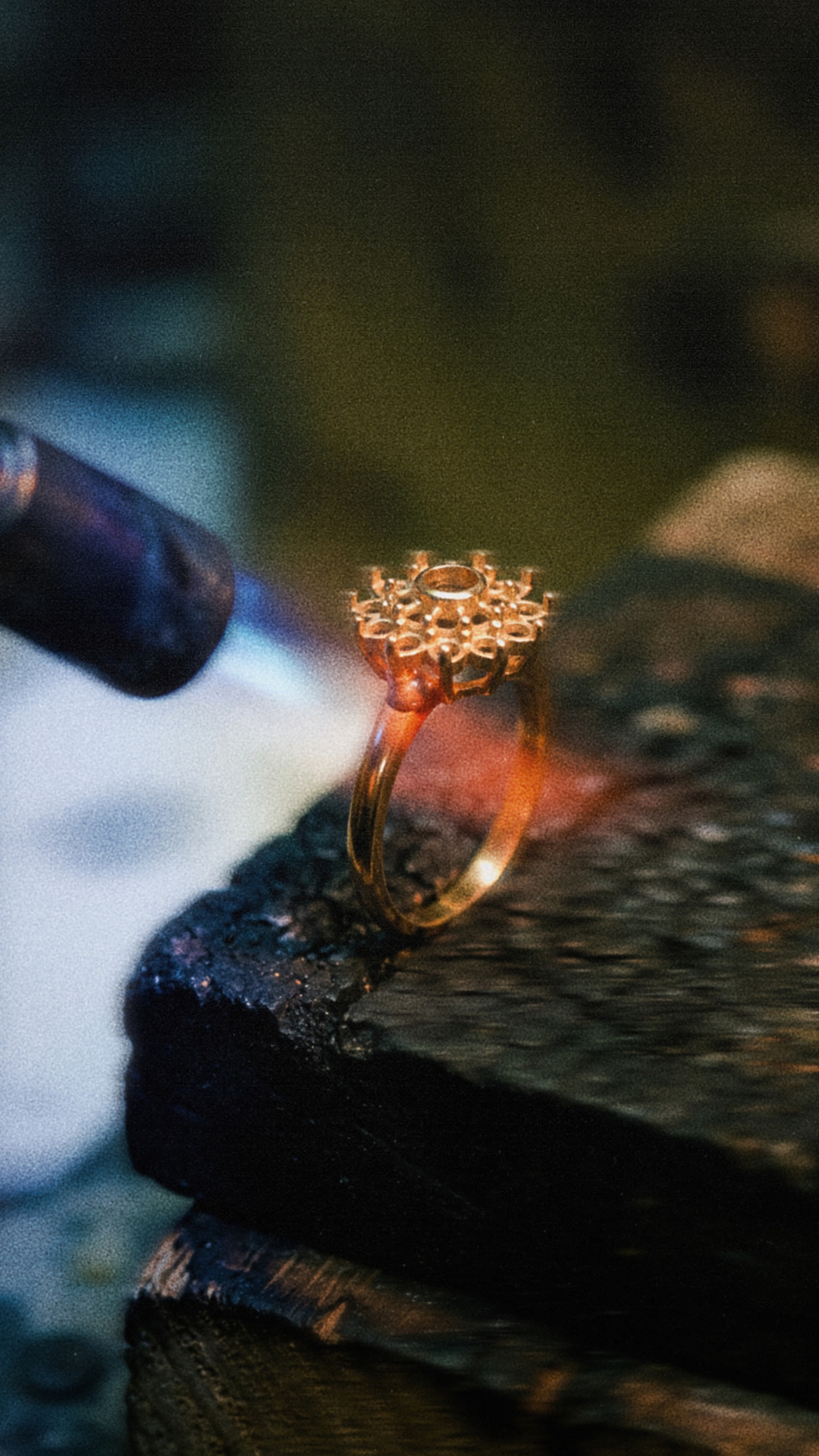 Collier fine jewelry campaign photograph