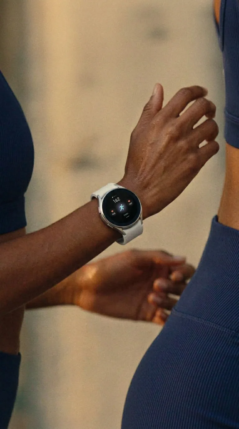 Galaxy Watch close up campaign frame
