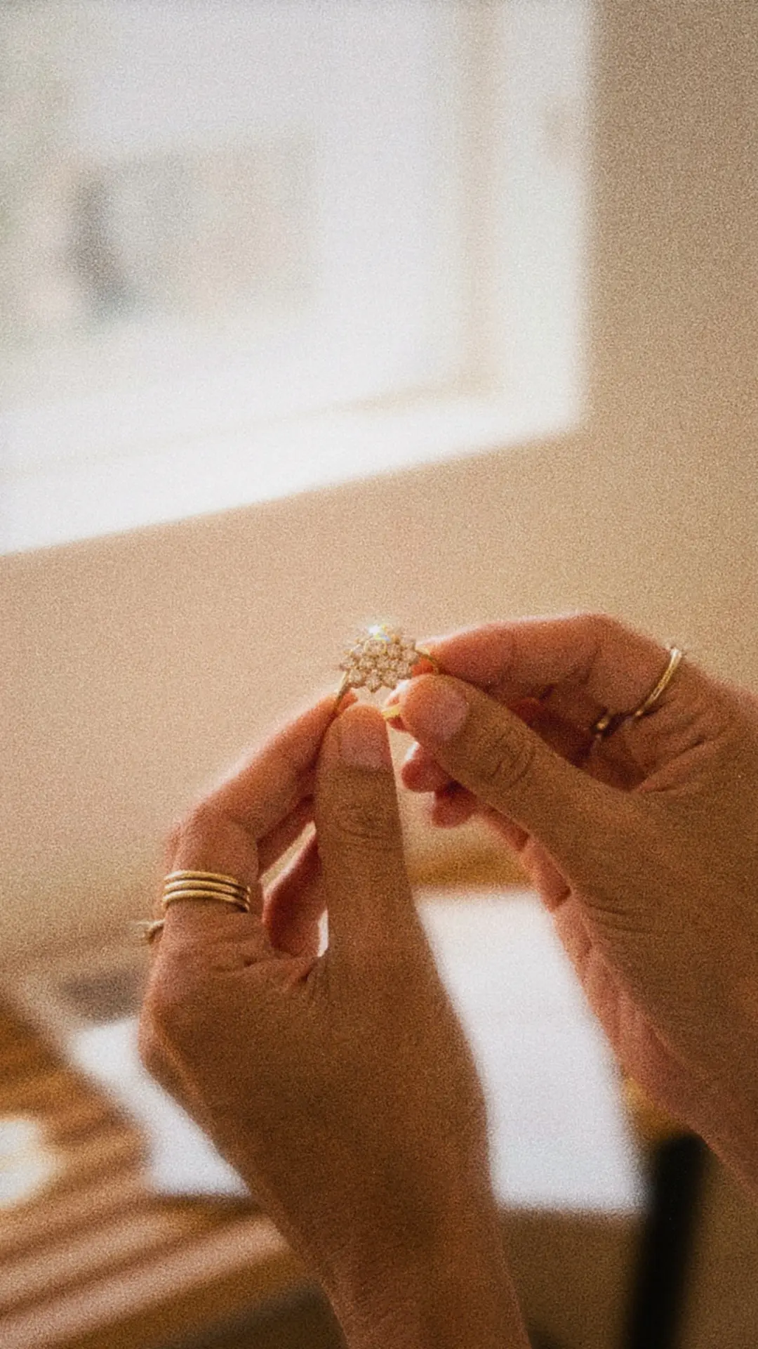Collier fine jewelry campaign photograph